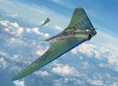 Samolot myśliwsko-bombowy Horten Go229 A