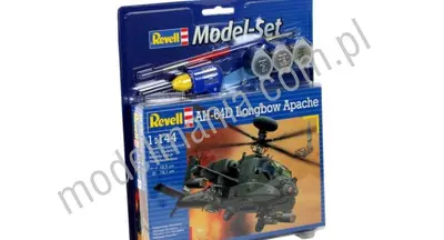 Model Set AH-64D Longbow Apache (z farbami)
