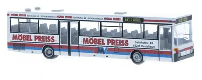 Autobus Mercedes-Benz O 407 RMV "Möbel Preiss"