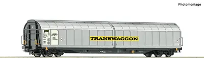 Wagon towarowy kryty z przesuwnymi ścianami Transwaggon