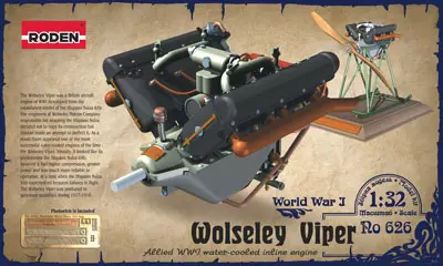 Model silnika Wolseley Viper