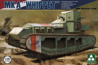 Brytyjski czołg Mk A Whippet