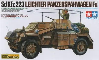 Niemiecki samochód pancerny SdKfz.223, części fototrawione