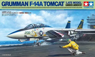 Amerykański myśliwiec Grumman F-14A Tomcat, wersja późna, diorama