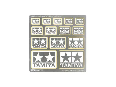 Fototrawione logo Tamiya