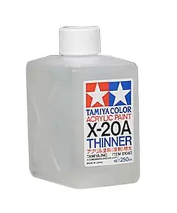 Rozcieńczalnik do farb akrylowych X-20A Thinner / 250ml