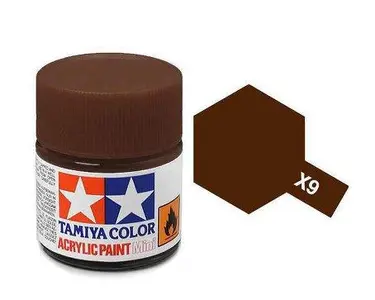 Farba akrylowa - X-9 Brown gloss / 10ml