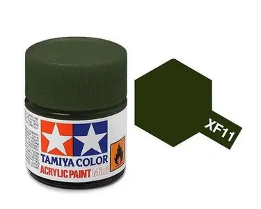 Farba akrylowa - XF-11 JN Green matt / 10ml