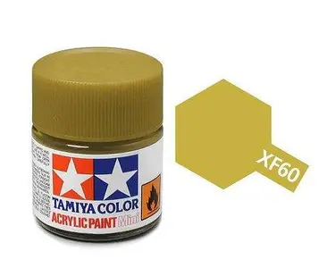 Farba akrylowa - XF-60 Dark Yellow matt / 10ml