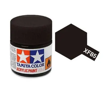 Farba akrylowa - XF-85 Rubber Black matt / 10ml