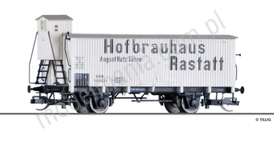 Wagon towarowy do tranp. piwa "Hofbrauhaus Rastatt"