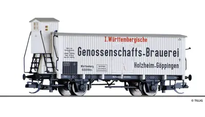 Wagon towarowy chłodnia "I. Württemb. Genossenschafts-Brauerei"