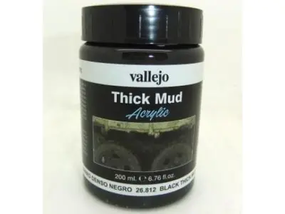 Thick Mud Textures - Black Thick Mud / 200ml