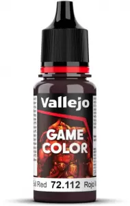 VALLEJO 72112 Game Color 18 ml. Evil Red