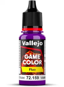 VALLEJO 72159 Game Color Fluo 18 ml. Fluorescent Violet