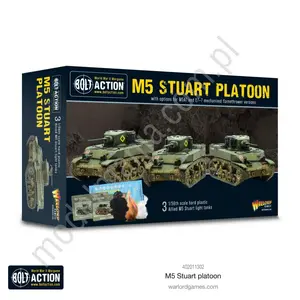 Pluton M5 Stuartów – Warlord Games Ltd