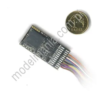 Dekoder jazdy i dźwięku MX645R (3W) DCC 8-pin z przewodami