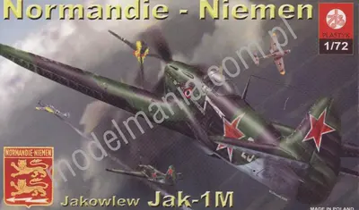 Sowiecki myśliwiec Yakovlev Jak-1M Normandia